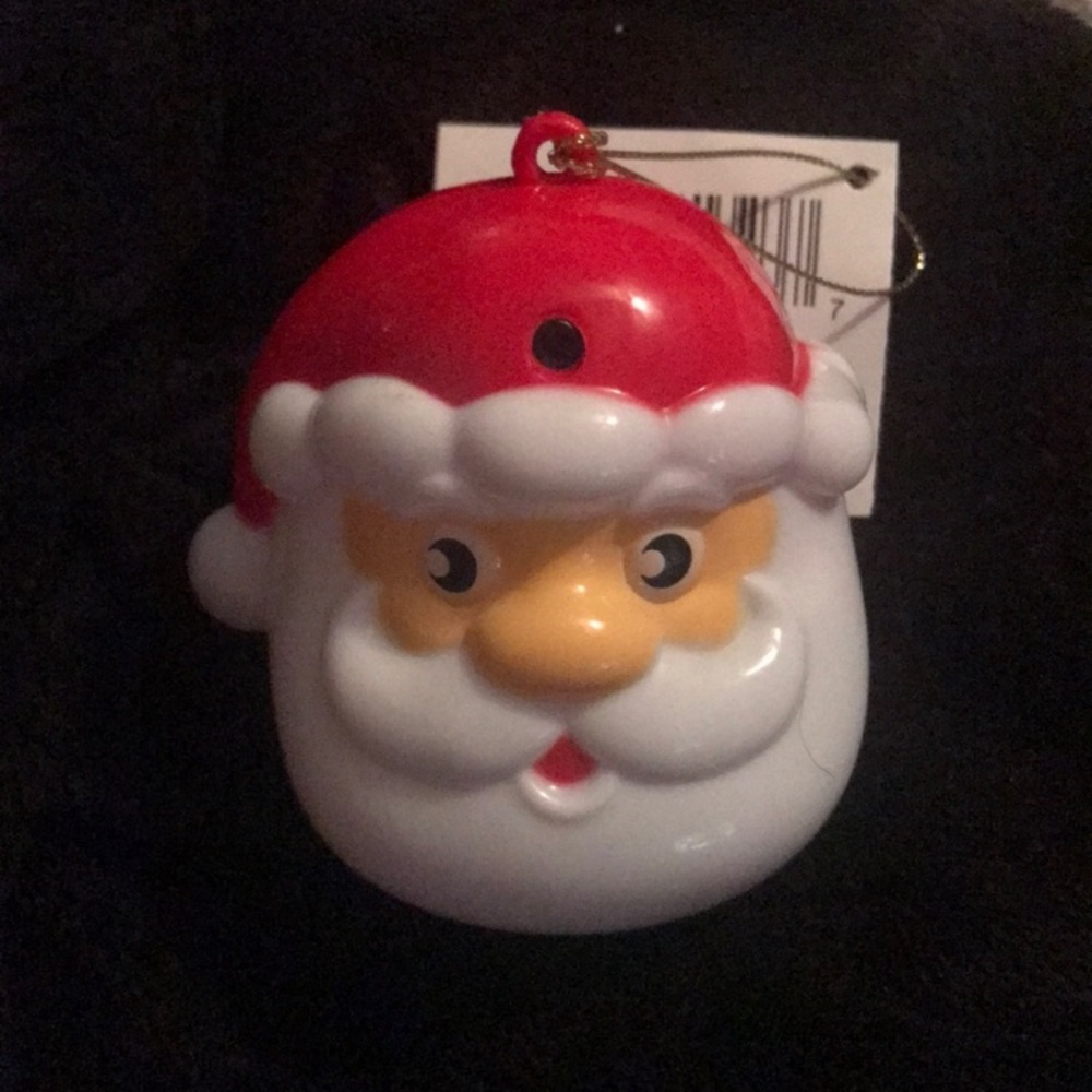⚜️Santa Light Up Christmas Ornament!NWT!